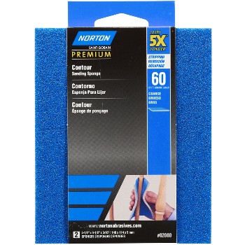 Norton 82080 5x 60g Contour Sponge