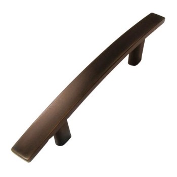 Hardware House  147194 Square Bar Cabinet Pull, Classic Bronze Finish ~ 3" CTC  