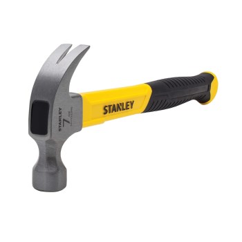 Fiberglass Handle Curved Claw Hammer - 7 oz
