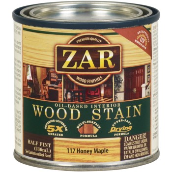 Zar 11706 Wood Stain~honey Maple,1/2 Pint