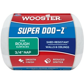 Wooster  00R2030040 Roller Cover 4" x 3/4" nap 