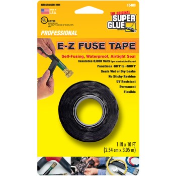 15413 10ft Black E-Z Fuse Tape