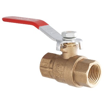 Ldr Ind 0201513 1/2 Brass Gas Valve