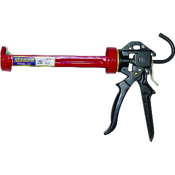 Newborn 250 Caulk Gun, Super Smooth Rod ~ 1/10 Gallon