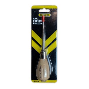 Hardwood Handle Scratch Awl - 3-1/2" Blade