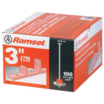 Itw/ramset 07886 Drive Pins With Washers, 3 Inch