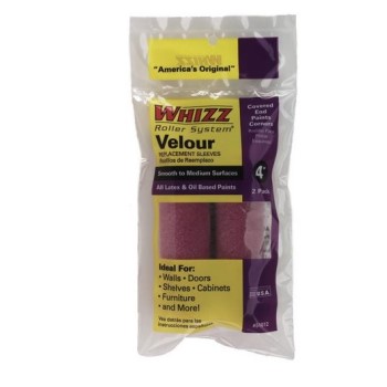 Whizz 51012 Roller Covers, Velour ~ 4" 