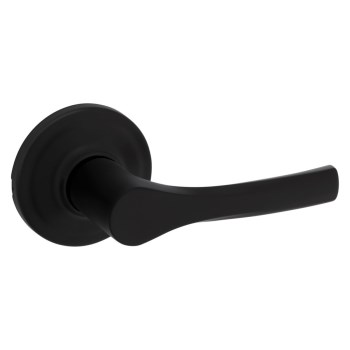 Kwikset Henley Passage Lever, Matte Black