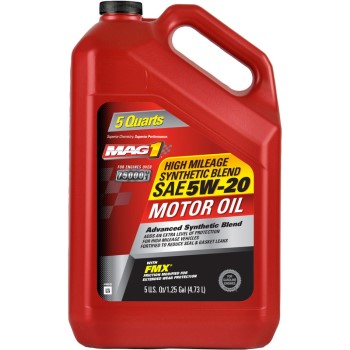 High Milage Oil,  5w20 ~ 5 Qt