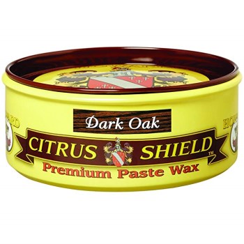 Premium Citrus Shield Paste Wax, Dark Oak ~   11 Oz