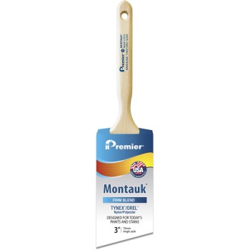 Nylon Poly Paint Brush, Angle Sash ~ 3"