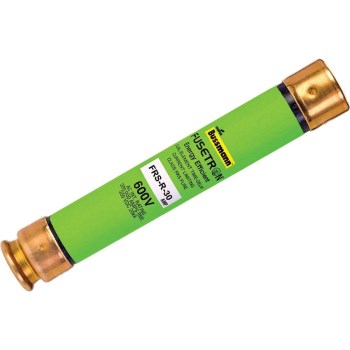 Bussmann Fusetron Cartridge Fuse, Time-Delay - 30A, 600V
