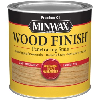 Minwax 22090 Penetrating Wood Stain, Natural ~ 1/2 Pint
