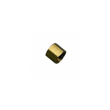 Lead-Free Bar Stock Brass Cap ~ 1/4"