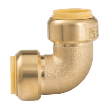 90 Deg Brass Elbow - 3/4" x 3/4"
