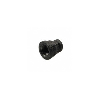 Coupling, Black - 1-1/4 x 3/4 inch