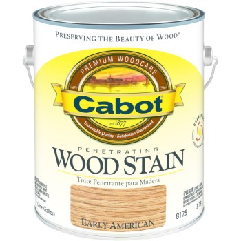 Cabot 1440008125007 Penetrating Wood Stain, Early American~gallon