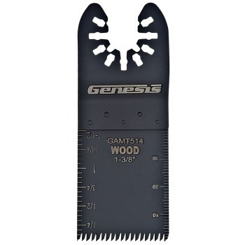 Genesis Precision Flush Cut Oscillating Blade - 1-3/8"