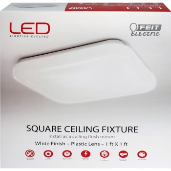 Square LED Ceiling Fixture ~ 12" x 12"