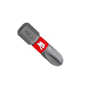Phillips Driver Bit, #3 - 1", 2pk