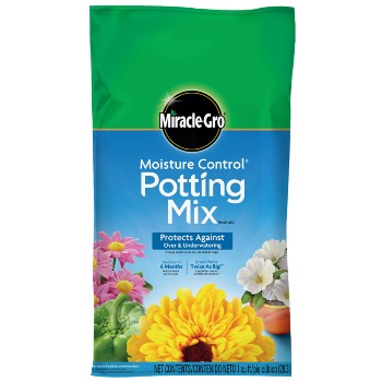 Scotts Miracle-Gro MR75586300 Moisture Control Potting Mix ~ 16 Qt Bag