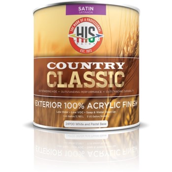 H-I-S Paint Country Classic Exterior Accent Base -1g