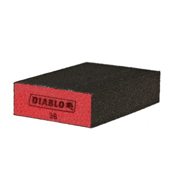 Diablo Large Flat Edge Sanding Sponge, Ultra Coarse - 36G