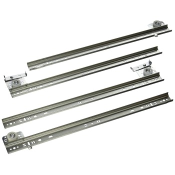 K & V Side Track Drawer Slides, One Pair ~16"