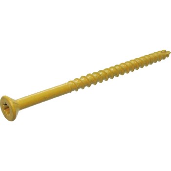 Grip-Rite PrimeGuard Plus #10 x 3-1/2" Tan Exterior Screw - 25 Lb
