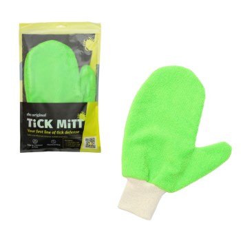 Tick Mitt Tick Removal Glove   Green