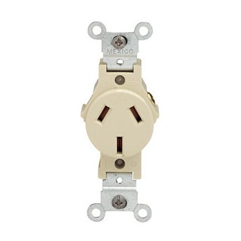 Leviton 003-5032-I 003-5023-I Single Ground Outle