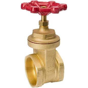 Anvil/Mueller 100-010 Gate Valve, Brass ~ 3"