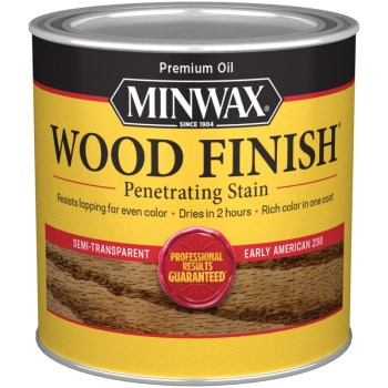 Minwax 22300 Penetrating Wood Stain,  Early American ~ 1/2  Pint