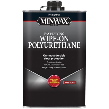 Minwax 40900 Wipe-On Poly Wood Protection, Warm Gloss ~ Pint