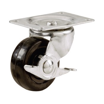 Shepherd 9509 Swivel Caster W/side Brake ~ 2"