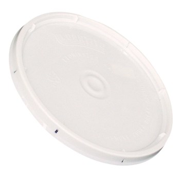 Tear Strip Gasketed Lid, White - 2 Gallon