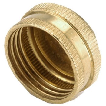 Hose Cap, Lead Free, Brass ~ 3/4"