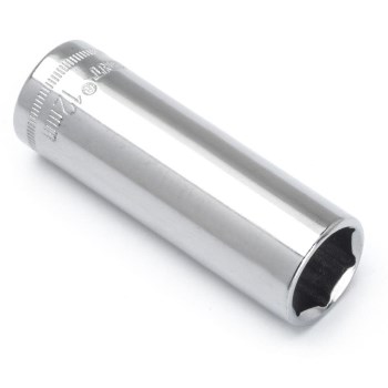 1/4" Drive 12mm 6-Point Deep Socket