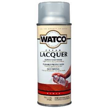 Watco 63081 Gloss Lacquer Finish, 11.25 Oz Spray 