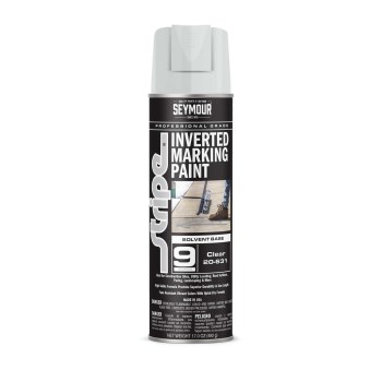 Stripe Solvent Marking Paint, Clear - 20 oz