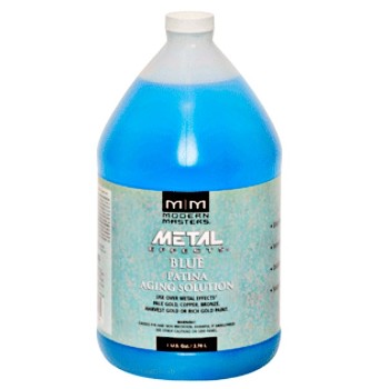 Modern Masters PA902-GAL Blue Patina Aging Solution ~ 1 Gallon