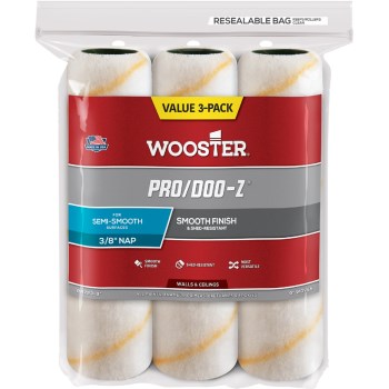 Wooster 00rr7230090 Roller Covers, Pro/doo-z ~ 9" X 3/8"