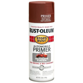 Spray Auto Primer, Red - 12 oz