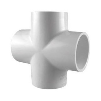1 Pvc Sch40 Sxsxsxs Cross
