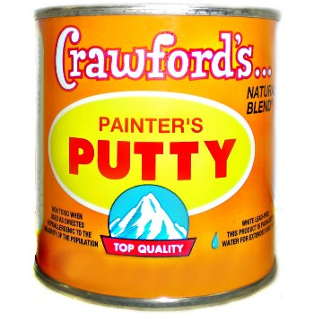 Crawfords 31616 Painters Putty ~ Lead Free, White - 1/2 Pint