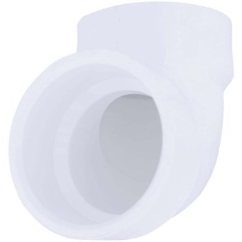 Charlotte Pipe PVC DWV 90 Degree Vent Elbow   1-1/2"