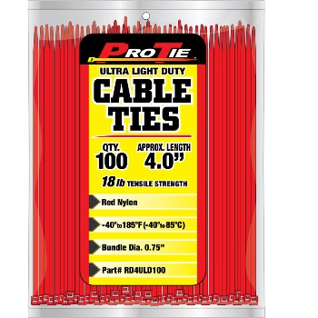Cable Ties ~ 4in. 100pk 