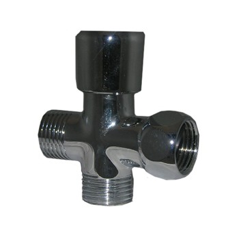 Chrome Plated Brass Dual Flow Diverter