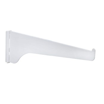 Shelf Bracket, White - 6"