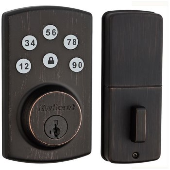 Kwikset 99070-103 Electronic Deadbolt, Touchpad ~ Venetian Bronze